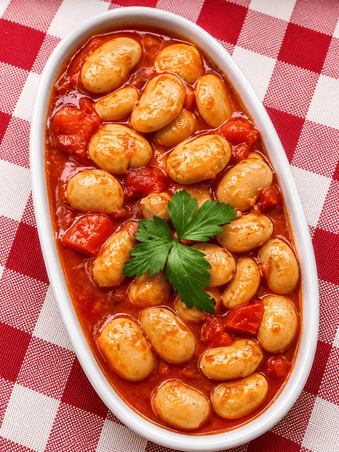 Pilaki (Bohnensalat)